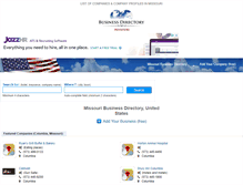 Tablet Screenshot of missouri-businessdirectory.com